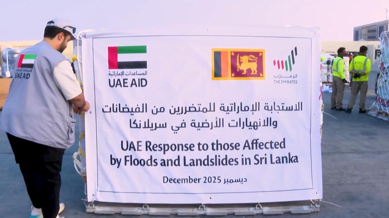  الإمارات تُرسل فرق إنقاذ ومساعدات عاجلة لضحايا الفيضانات والانهيارات الأرضية في سريلانكا