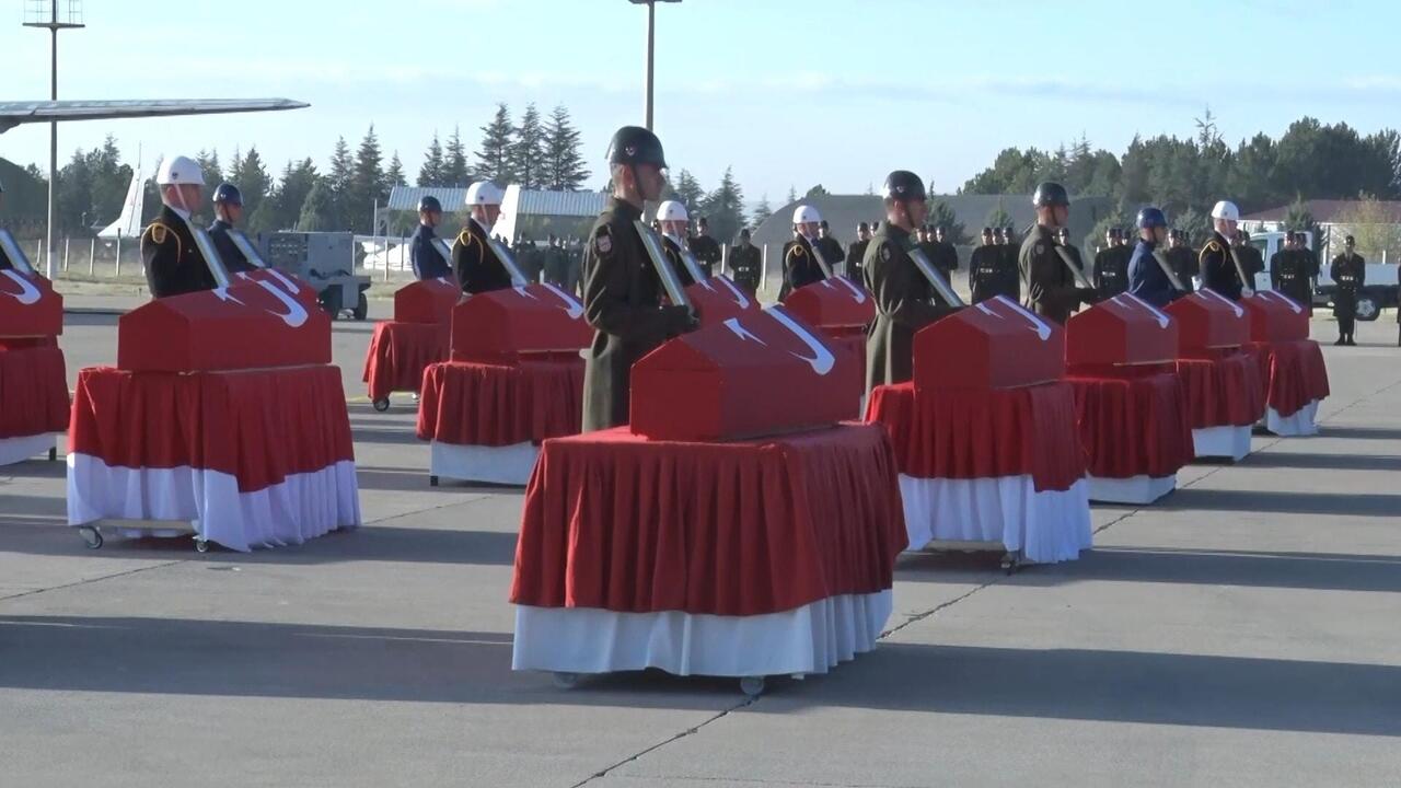 أنقرة تودع ضحايا تحطم طائرة الشحن العسكرية قرب الحدود الأذربيجانية–الجورجية
