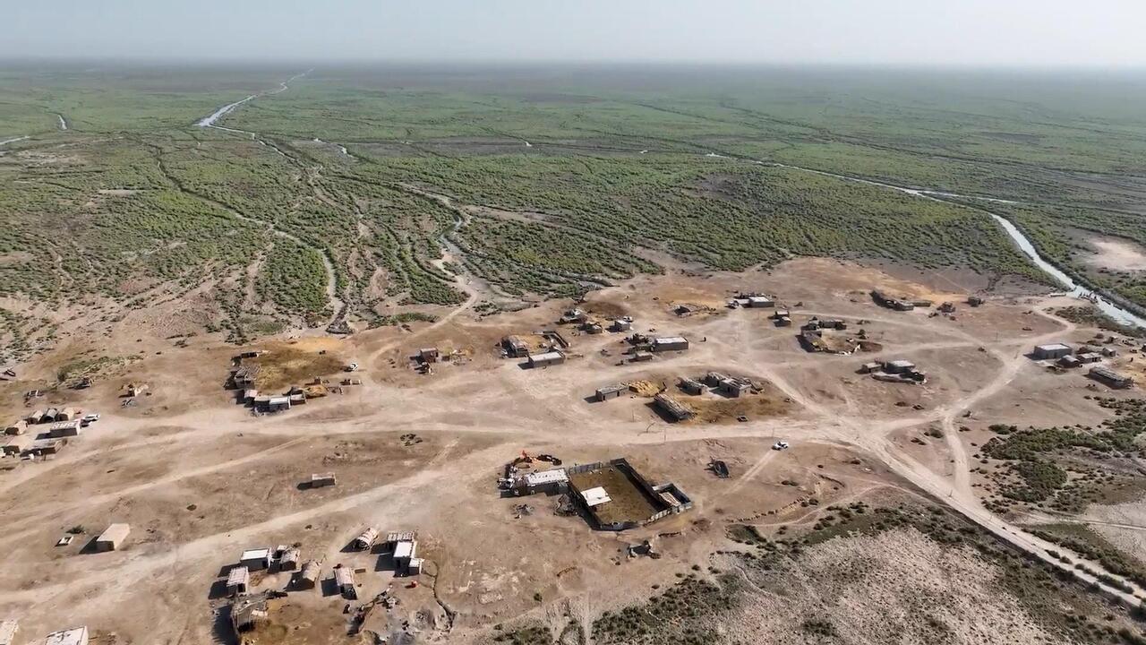 أهالي الأهوار العراقية يشكون جفافها جراء السدود وقلة الأمطار 