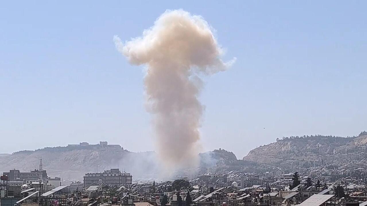 Israel attacks Damascus *FULL COVERAGE*