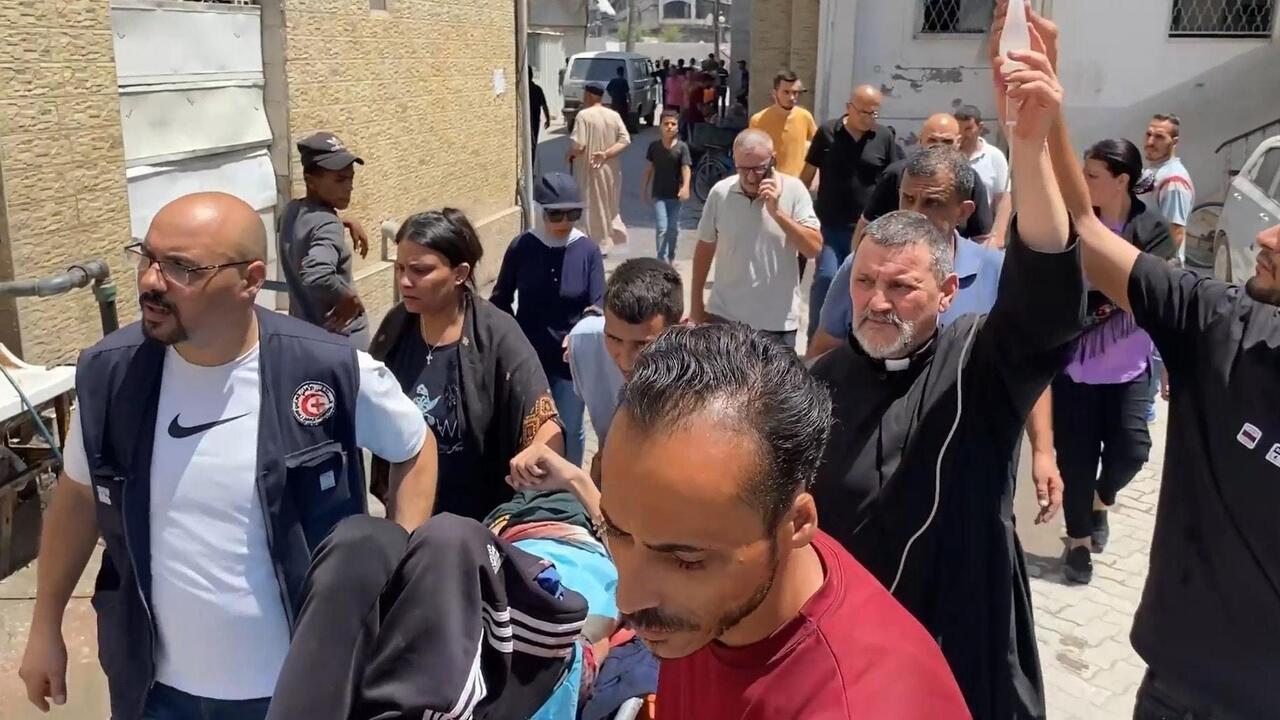 Gaza's only Catholic church hit by deadly airstrike as Pope calls for ceasefire
