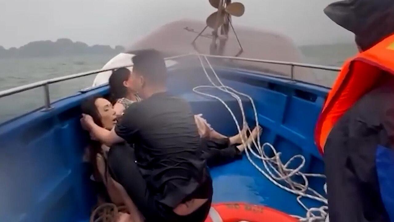 Vietnam boat horror - Tourists rescued as at least 37 die in powerful storm