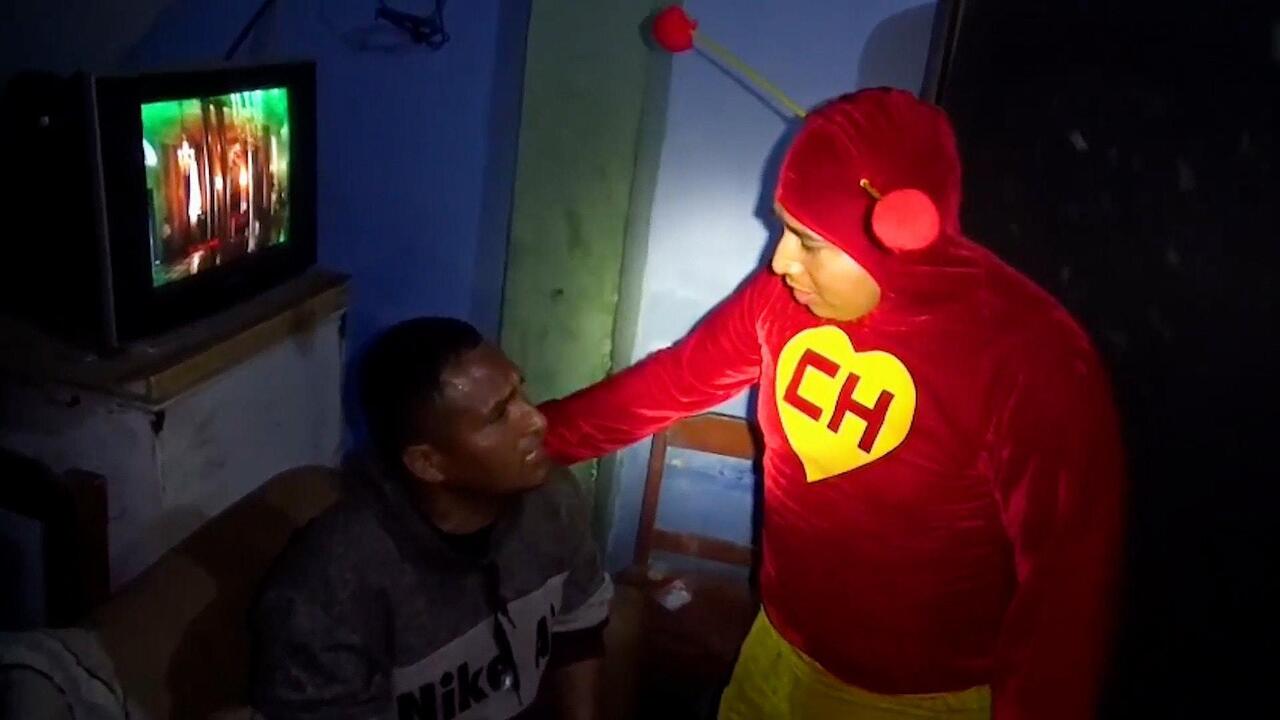 Masked justice! Peruvian narco cops play superhero to bust real-life villains
