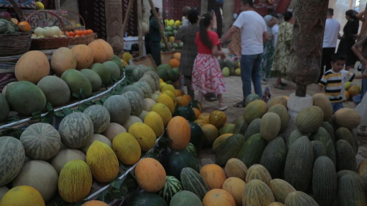Melon mania! Khiva's annual festival draw hundreds for a sweet slice of Uzbek summer