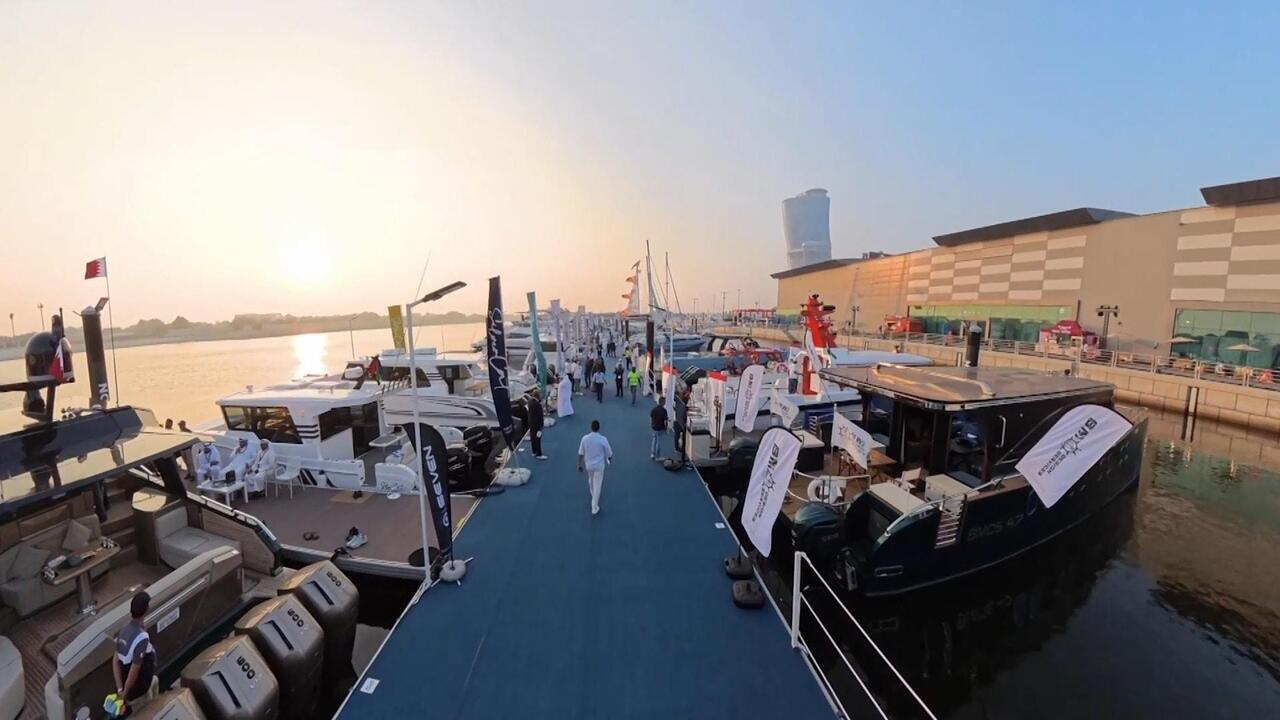 انطلاق النسخة السابعة من معرض أبوظبي الدولي للقوارب مع عروض مبتكرة وتجارب مباشرة للزوار