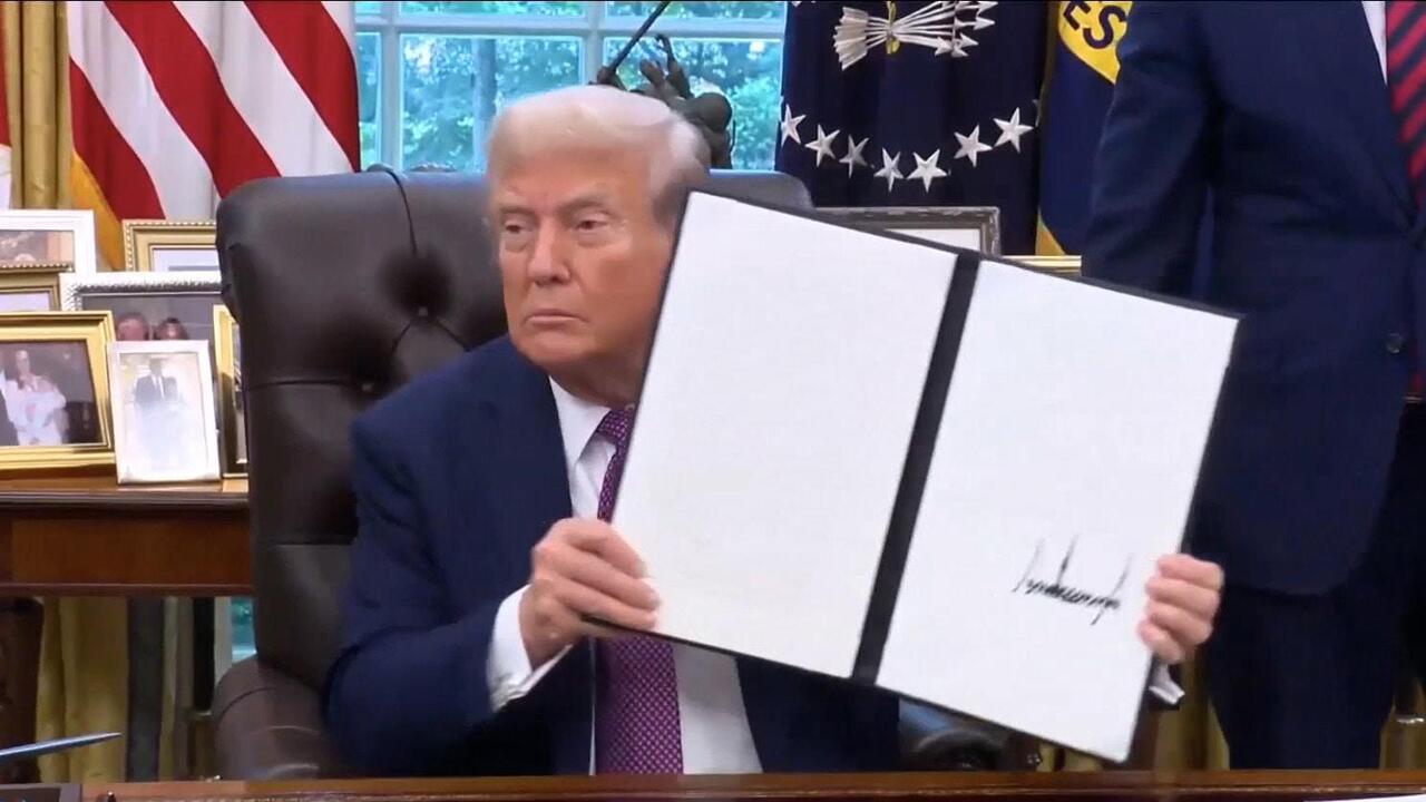 Trump signs executive order rebranding DOD as 'Department of War'
