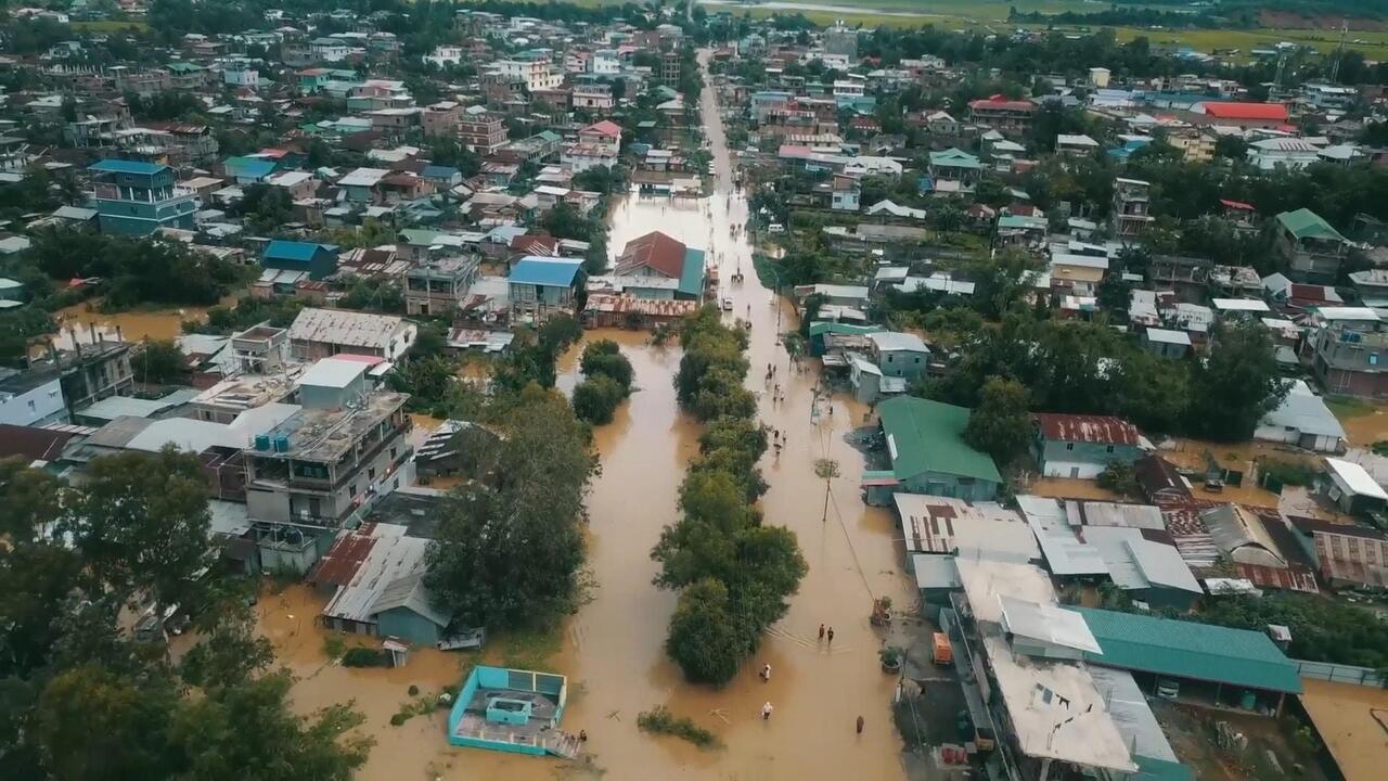 Manipur underwater - Homes, roads submerged as thousands moved to relief camps