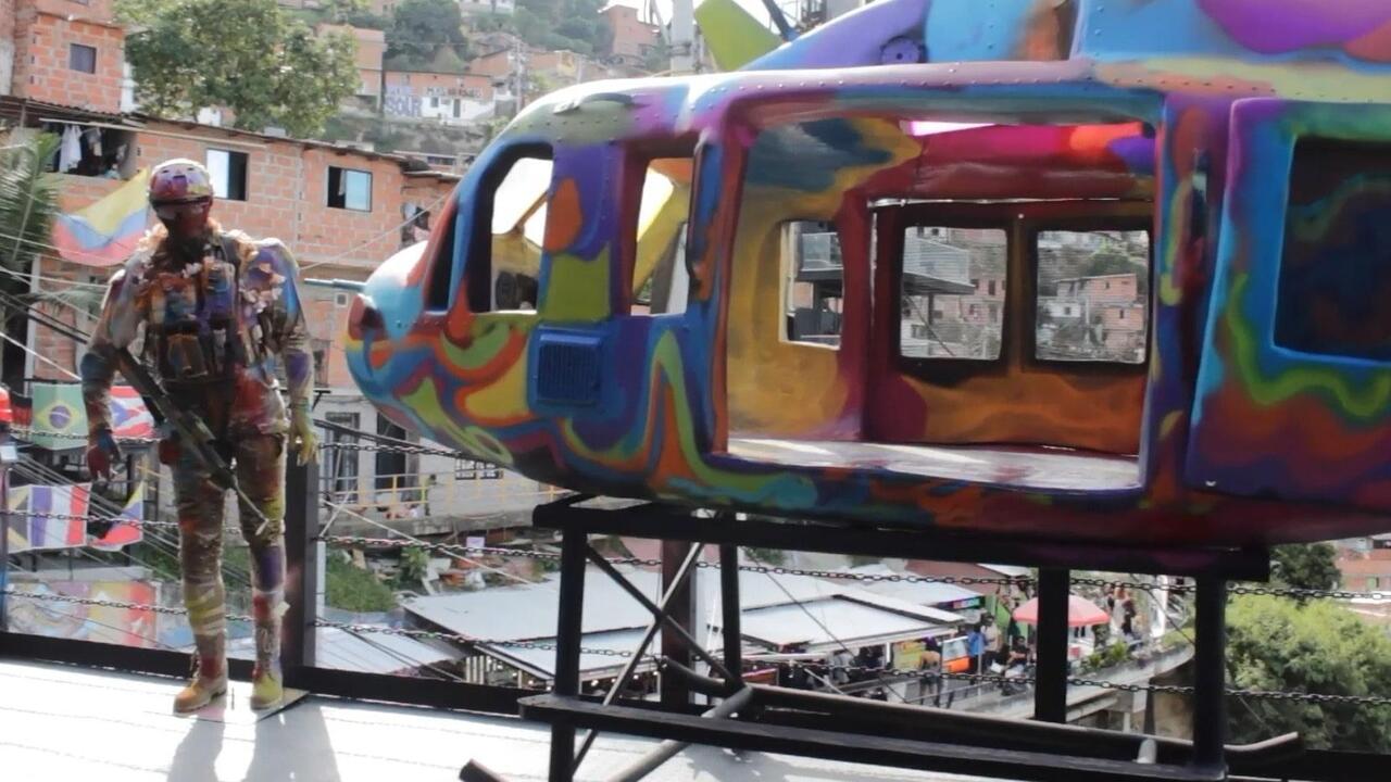 Extreme tourism - Medellin’s violence-ravaged Comuna 13 turns major global attraction
