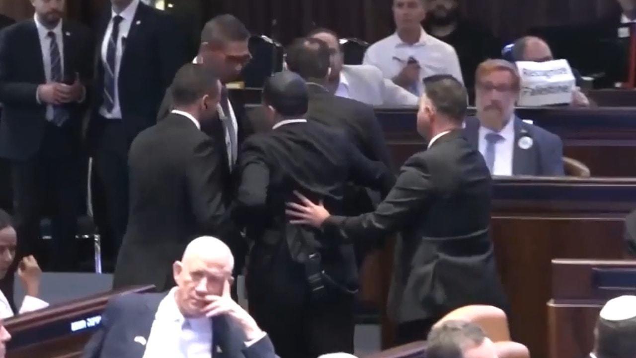 'That was very efficient!' - Trump's Knesset speech interrupted as lawmakers ejected

