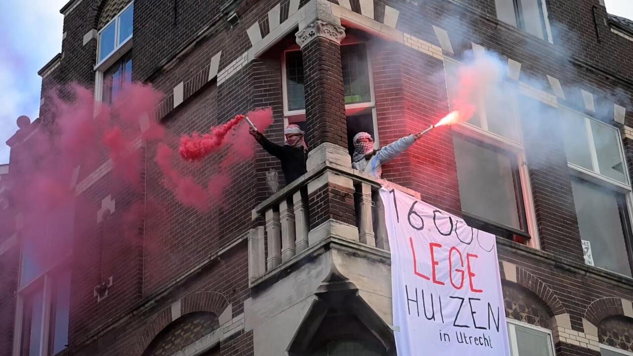 Housing crisis - Students demand reforms in Utrecht as Netherlands nears elex