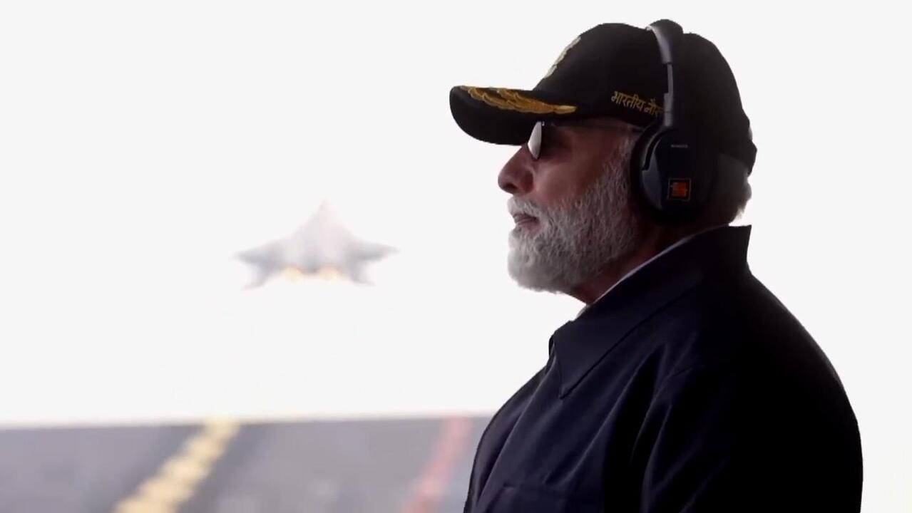Top gun - Modi says India's naval power gives Pakistan 'sleepless nights'



