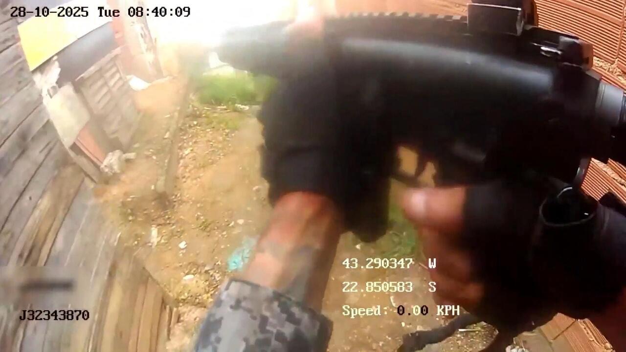 Rio raids in real-time - Bodycam chaos as bullets fly in deadliest gang crackdown ever
