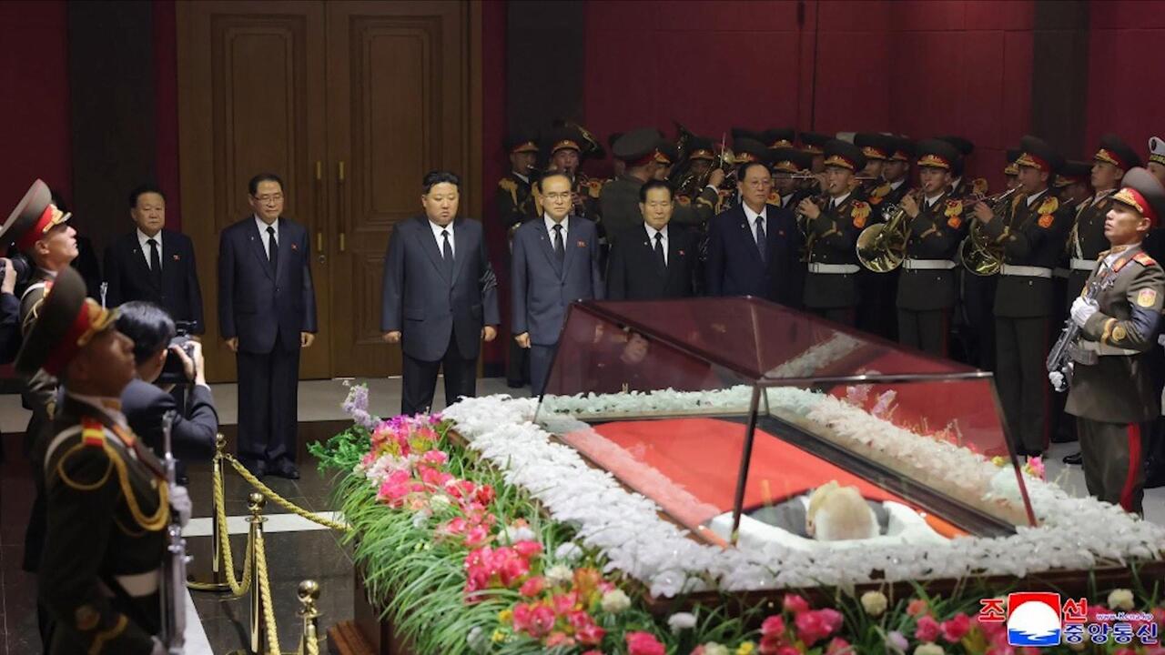 Kim Jong-un pays respects as DPRK's fmr ceremonial head of state Kim Yong-nam dies aged 97