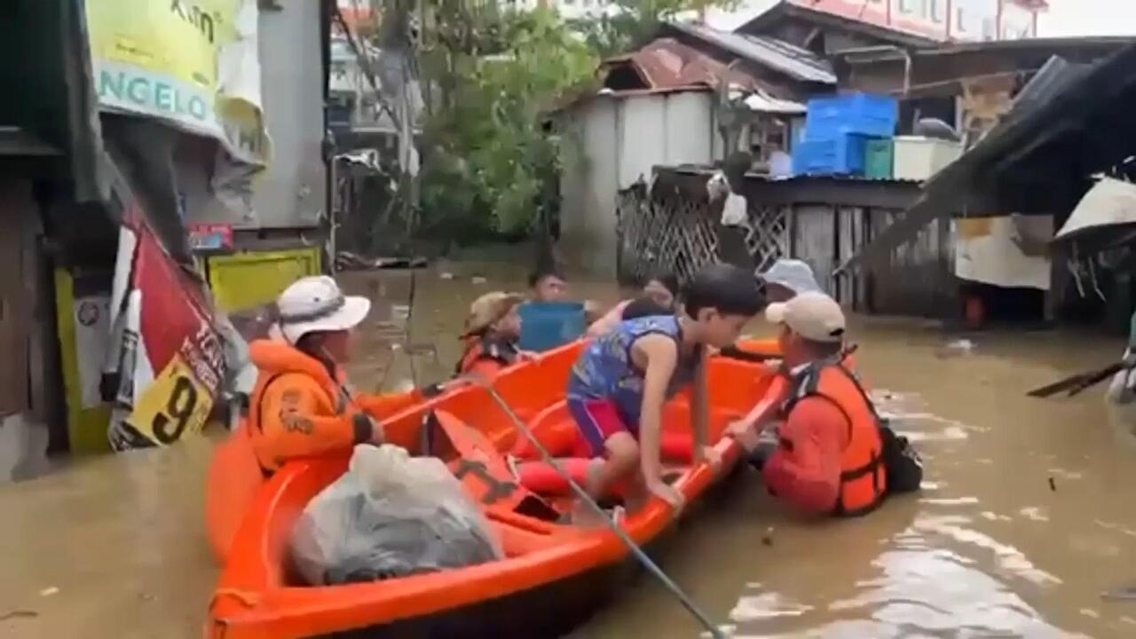 Rescue underway - Coast Guard deployed in Cebu as Typhoon Kalmaegi ravages Philippines