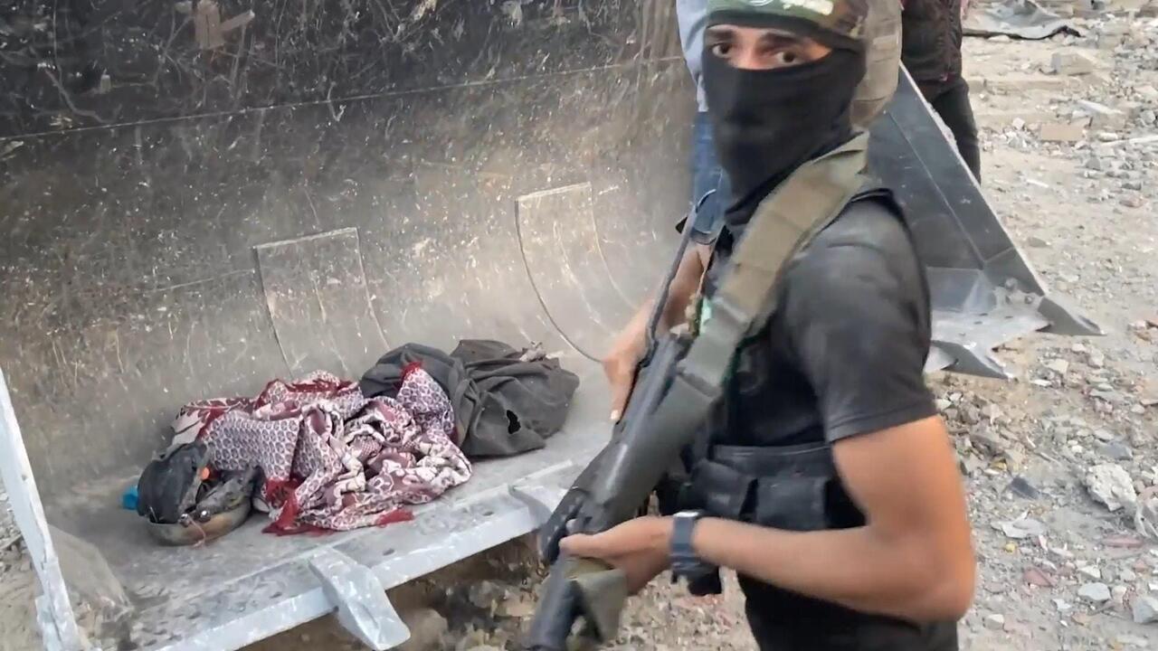 Hamas 'recovers body of Israeli hostage' in eastern Gaza