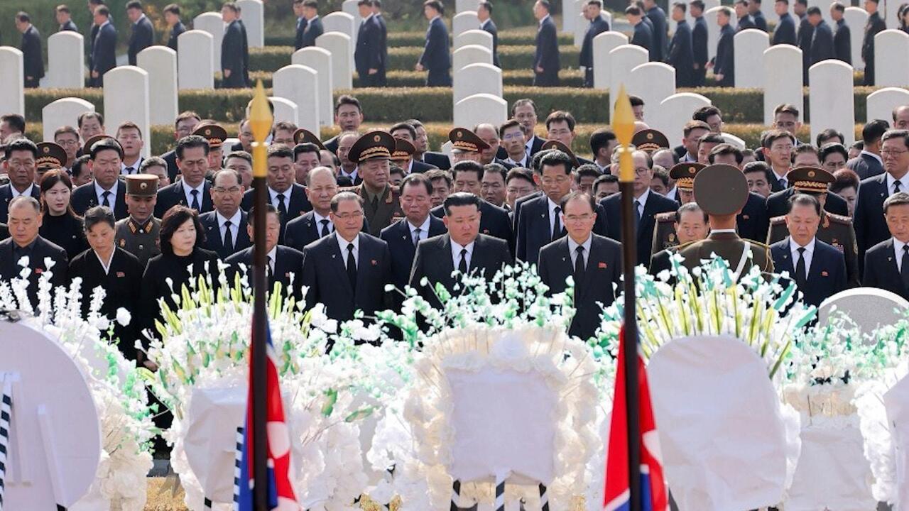Farewell, Kim Yong-nam - State funeral for fmr ceremonial head in Pyongyang