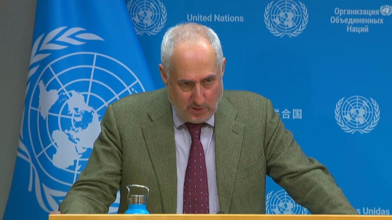  الأمم المتحدة تعلق على إعلان الجيش الإسرائيلي "الخط الأصفر" كحدود جديدة لغزة