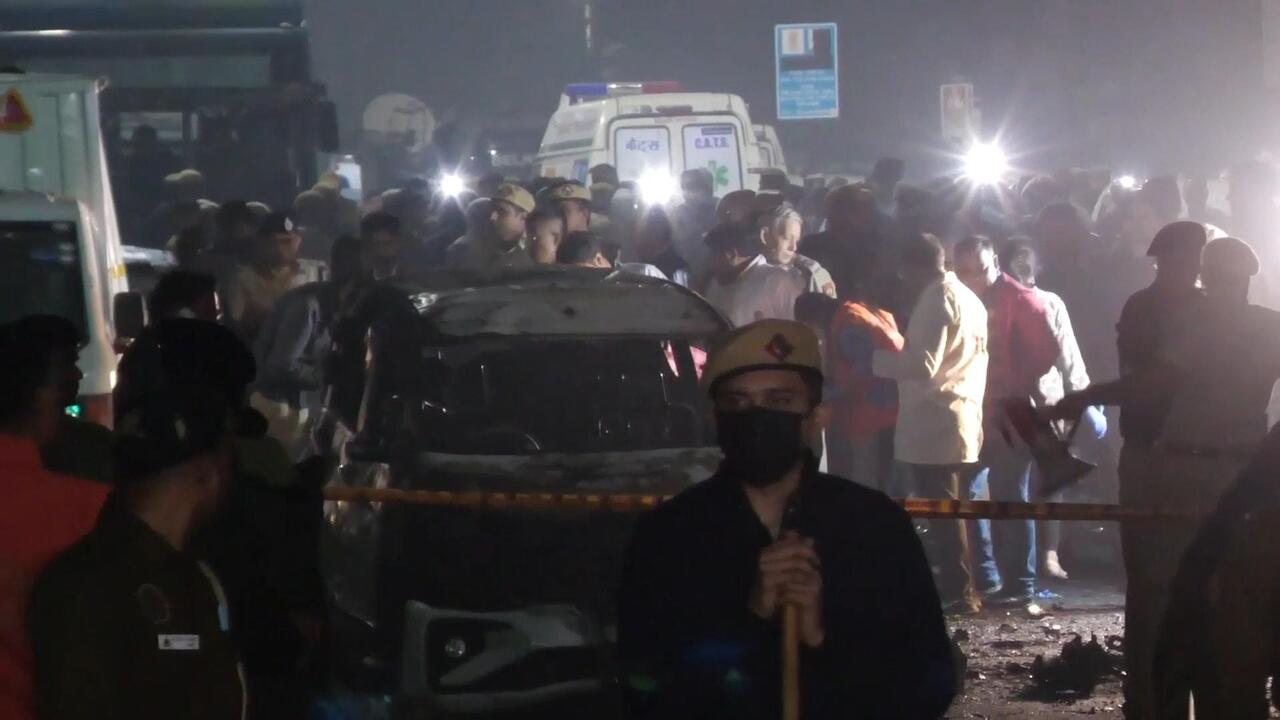 Deadly car blast near Delhi's Red Fort as US Embassy issues security alert
