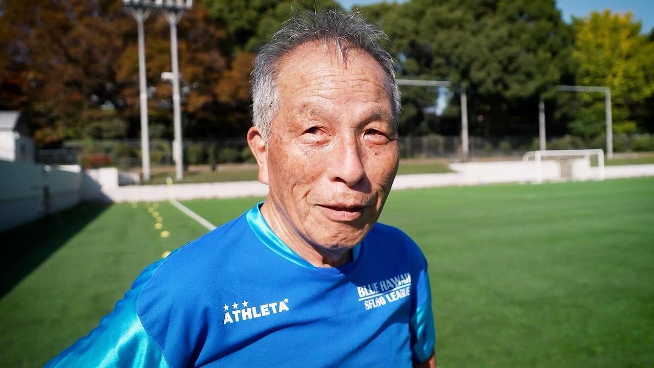 High-octane octogenarians! Tokyo's 80-plus footballers defy age on the pitch

