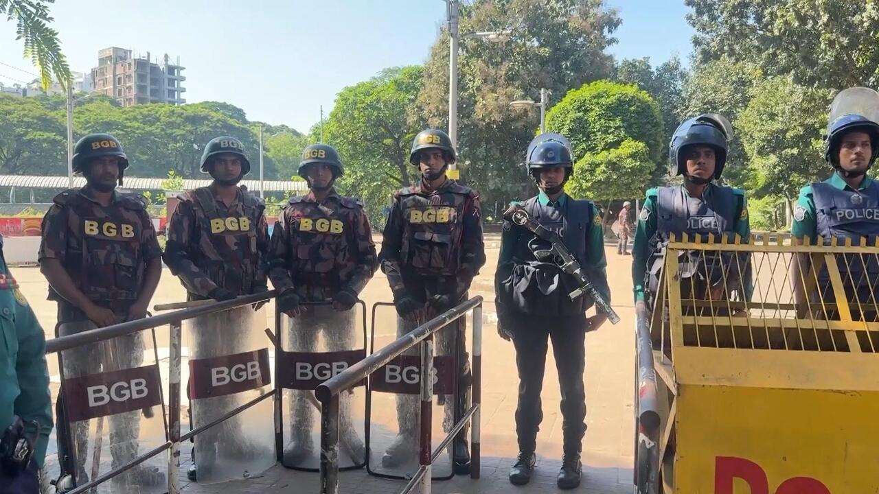 'Nothing but conflict and revenge' - Security tight in Dhaka as ex-PM sentenced to death

