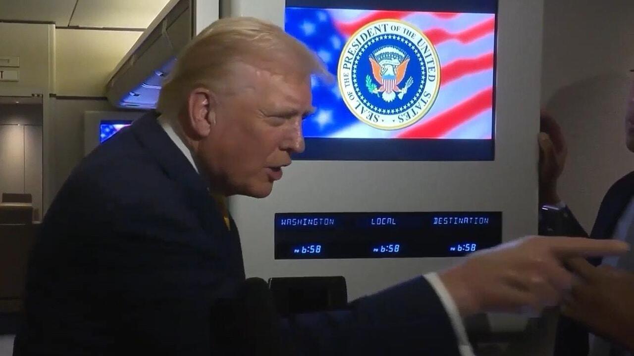 Did Trump tell female reporter 'quiet piggy?!' - Unearthed AF1 moment goes viral 
