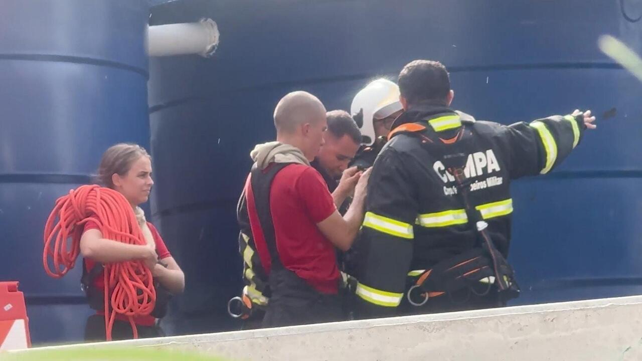 COP chaos - Fire at climate conference triggers evacuations

