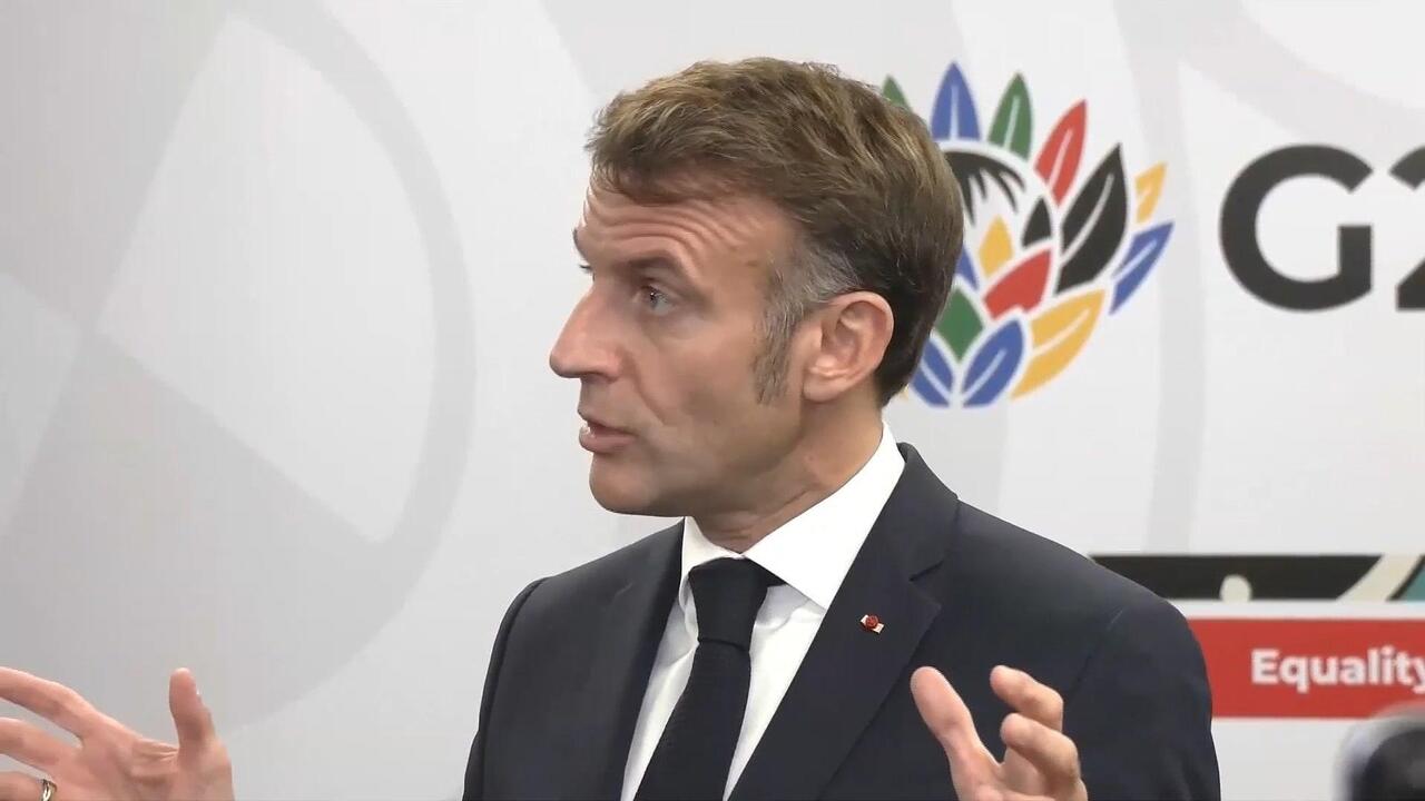 Macron insists Trump's Ukraine peace plan 'requires broader consultation'