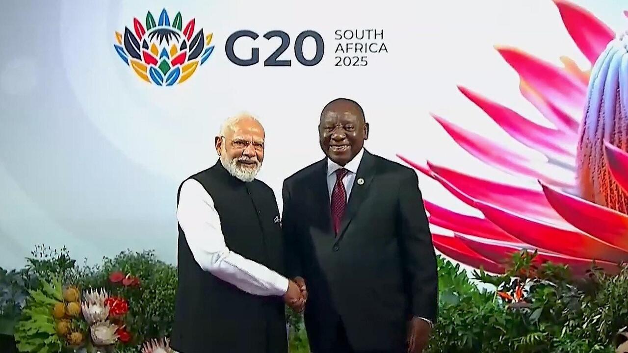 All eyes on Johannesburg - G20 leaders arrive for first summit hosted on African soil