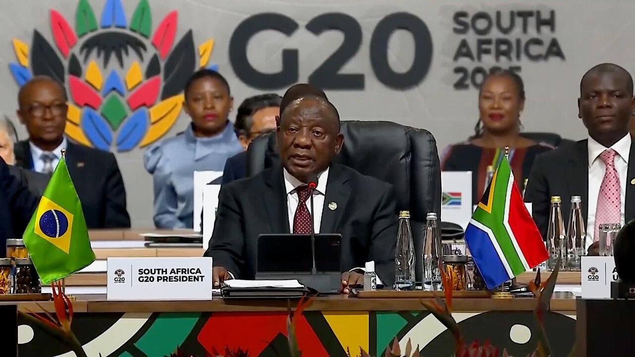 'The time has come' - Ramaphosa opens South Africa's 'historic' first G20 Summit