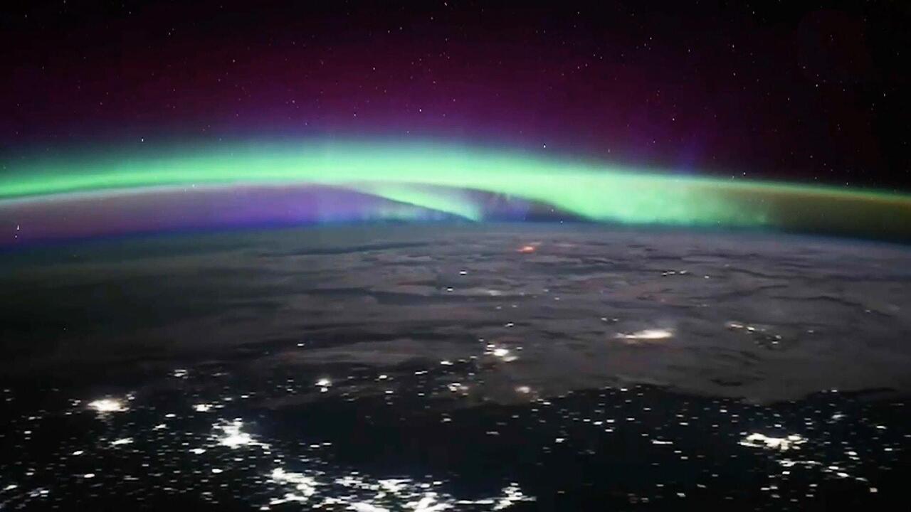 Celestial spectacle! Russian cosmonaut captures breathtaking Northern Lights from ISS