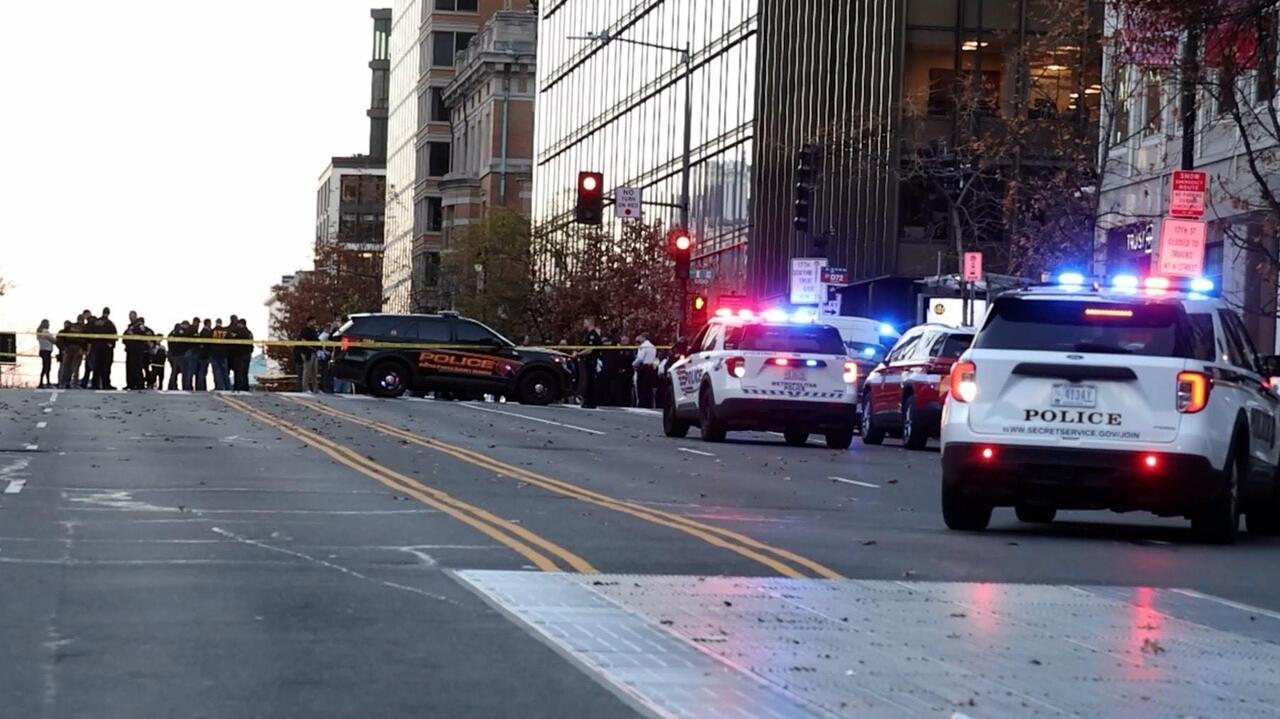 Heightened security in Downtown DC following shooting of two National Guardsmen