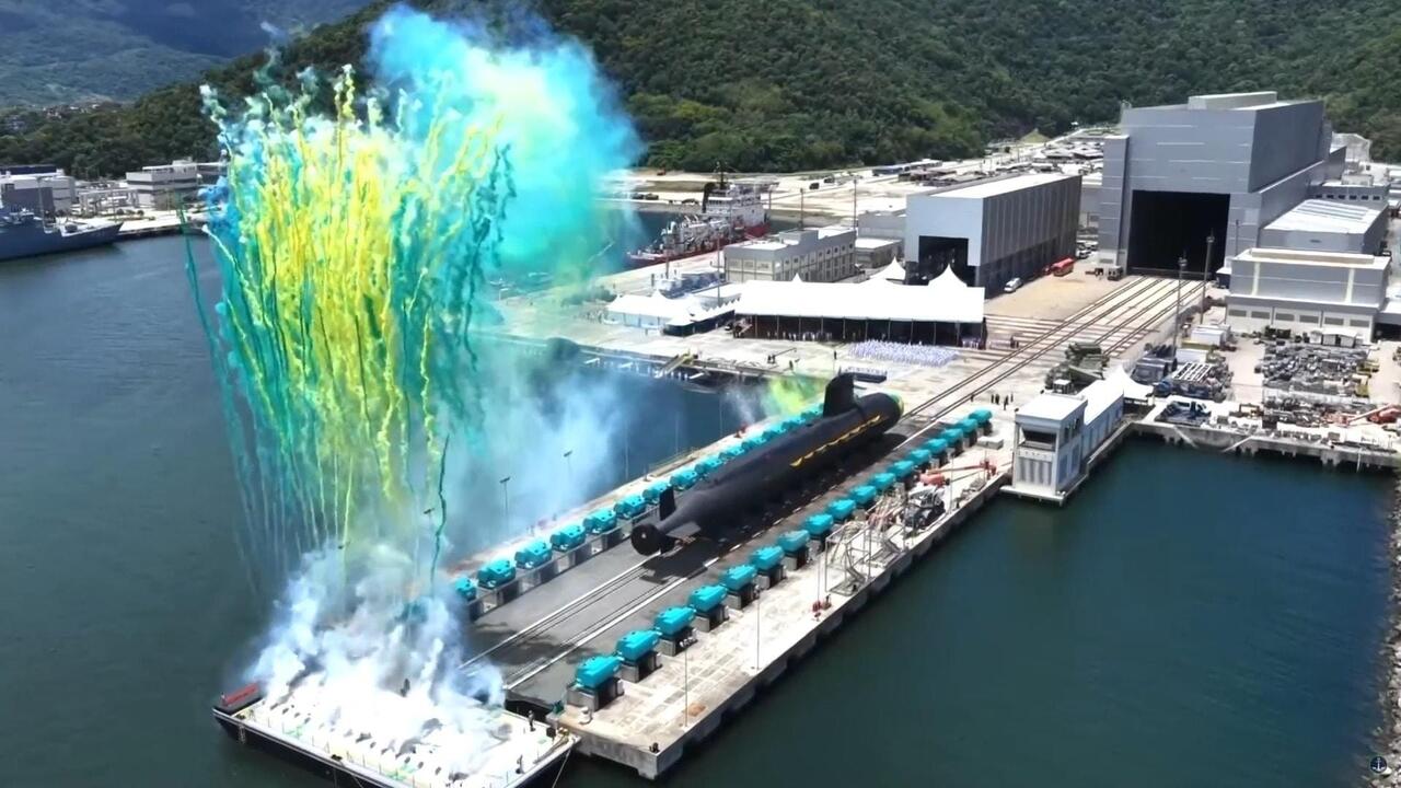Up, periscope! Brazil launches Almirante Karam, final phase of nuclear sub programme

