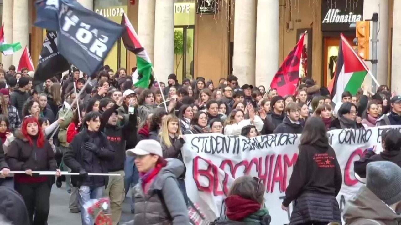 'No to the war budget' - Bologna joins national strike against 2026 spending plan