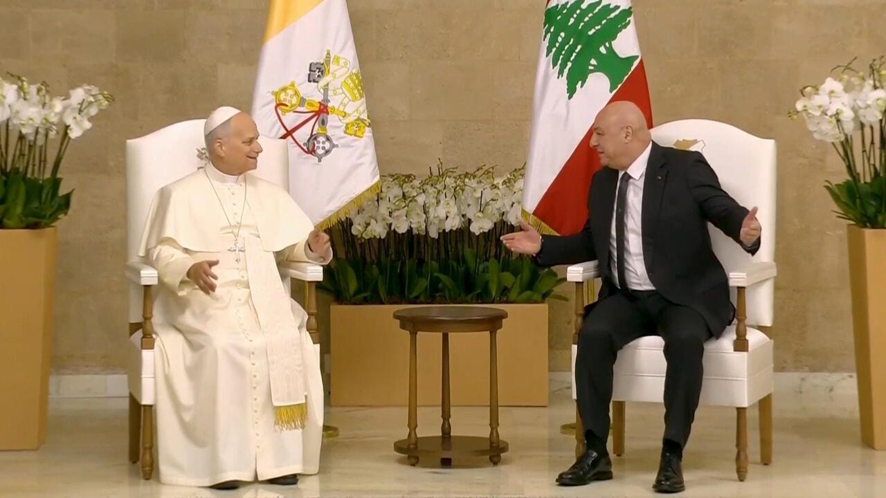'People who do not give up' - Pope hails Lebanese resilience amid rising regional tensions