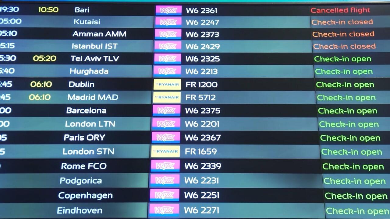 Cancelled flight - Global travel disrupted as Airbus recalls 6,000 jets over software flaw