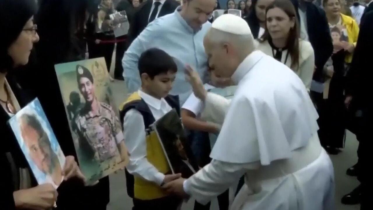 Pope in Beirut - Leo XIV meets families of victims of 2020 deadly port blast

