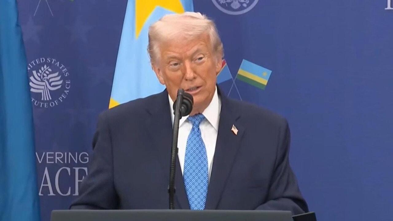 We have the president of Kenya, they do very well in the Olympics, those runners! -Trump
