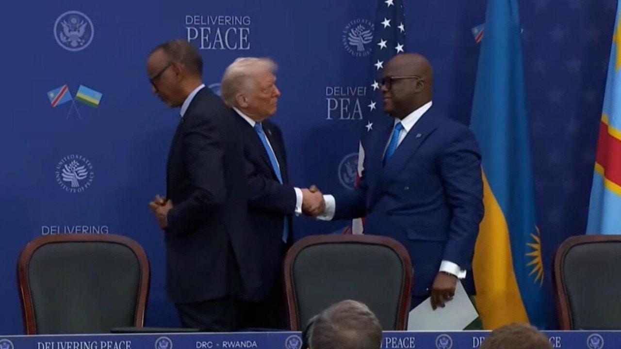 Handshake? Optional! Rwanda-DRC deal sealed in DC as Trump claims 'they love each other'
