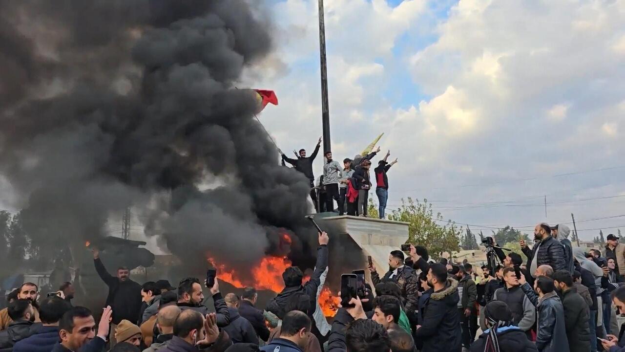 One year on - Anniversary of Syria's armed takeover  *FULL COVERAGE*