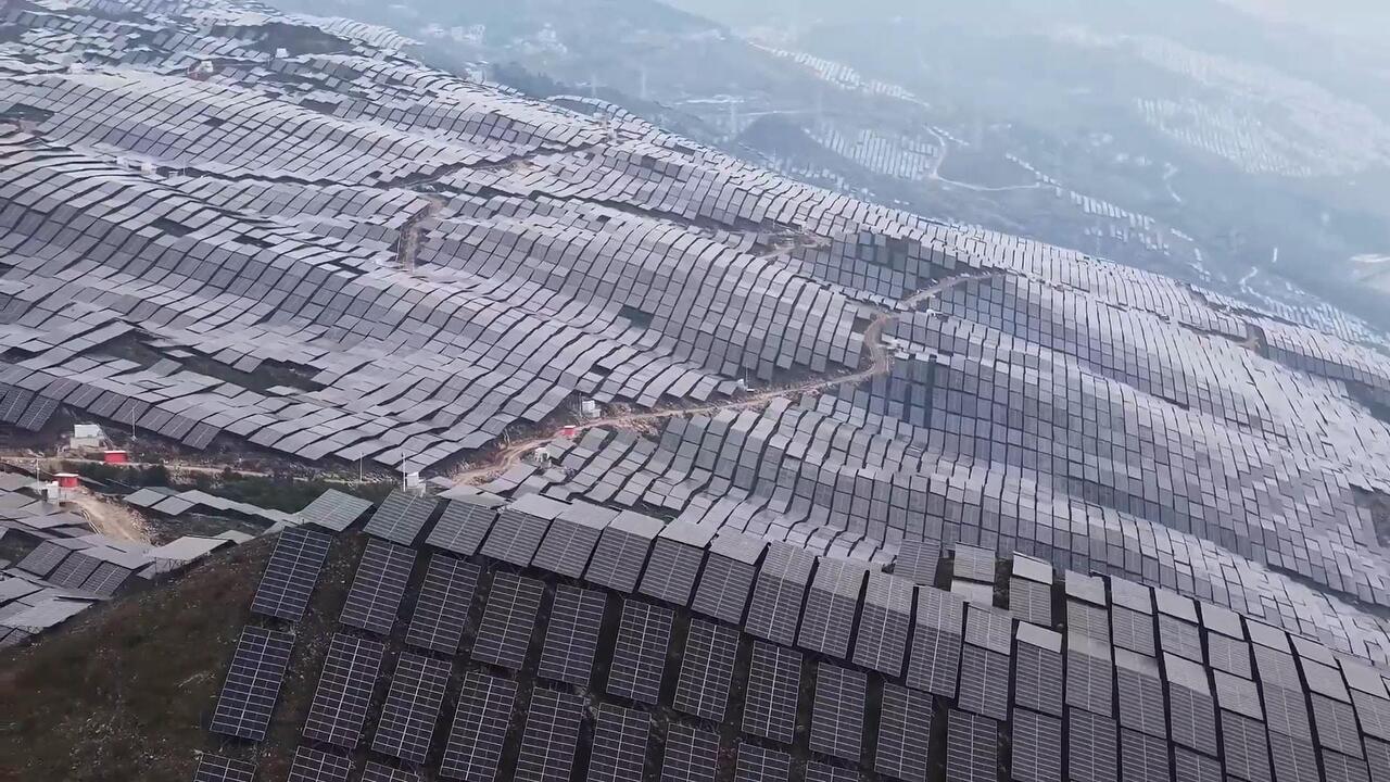 Power of the Sun! Guizhou's solar power success turns rocky terrain into renewable energy
