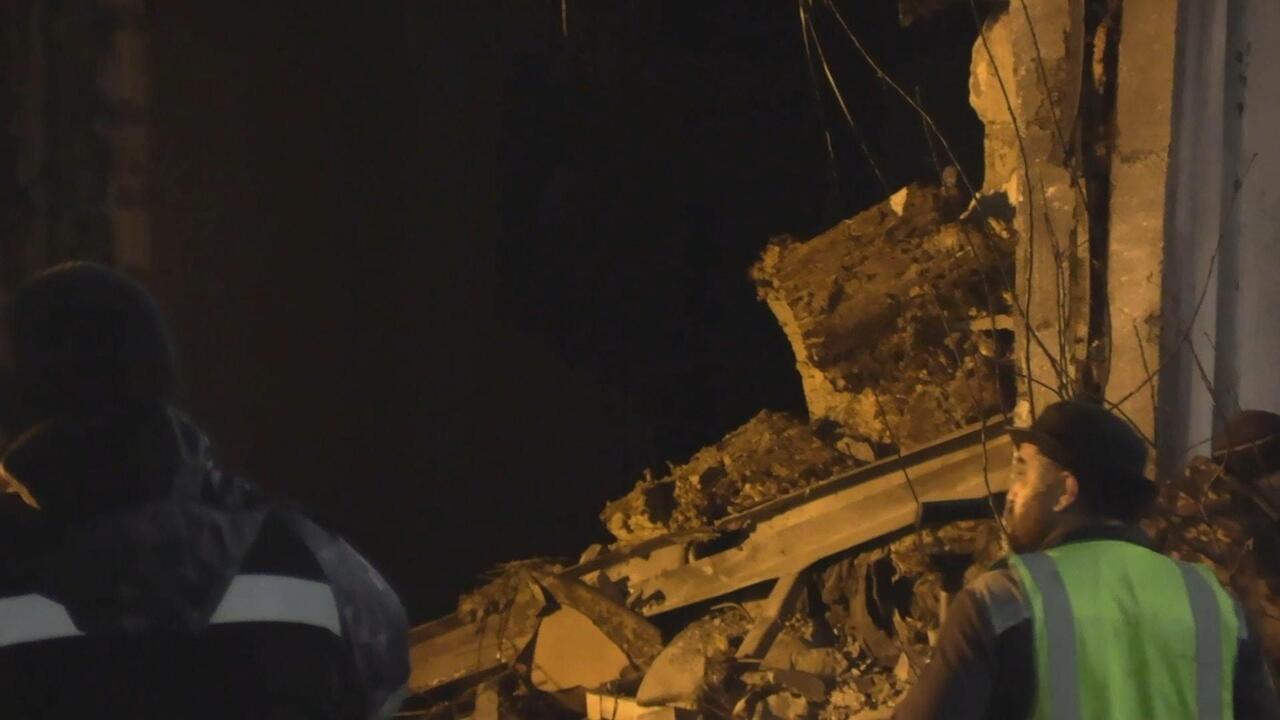 Drone attack - Eyewitness on explosion after UAV strike on apartment block 

