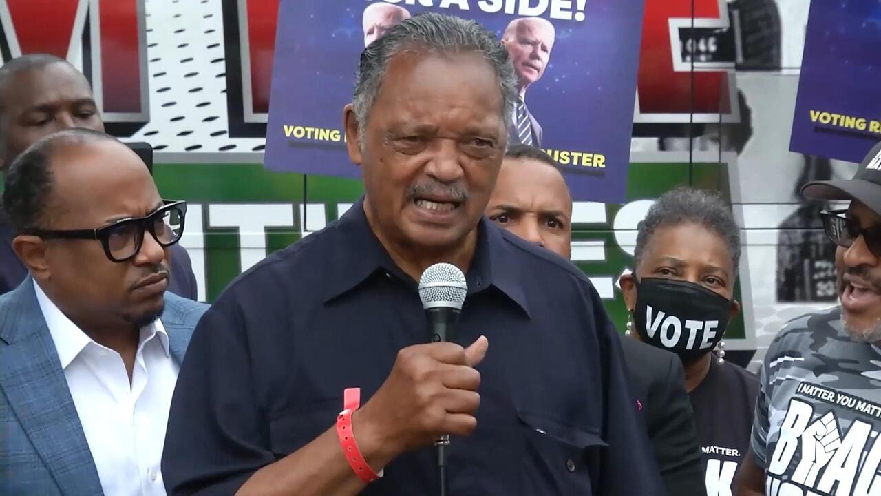 Jesse Jackson dies - US civil rights leader passes away at 84 *ARCHIVE*