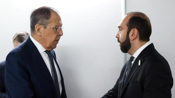 Russian Foreign Minister Lavrov and Armenian counterpart Mirzoyan give presser following talks in Moscow