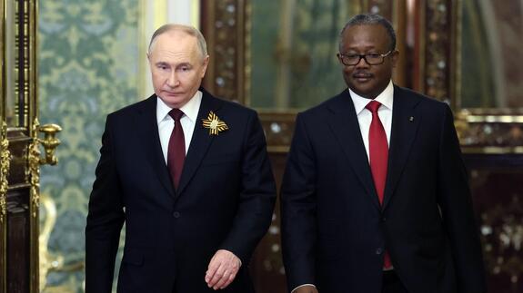 Putin holds talks with President of Guinea-Bissau Embaló