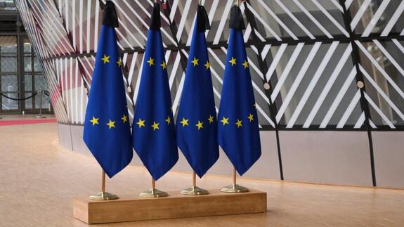 EU foreign ministers arrive for Foreign Affairs Council in Brussels