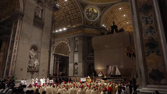 Celebration of the Passion of the Lord in Vatican City
