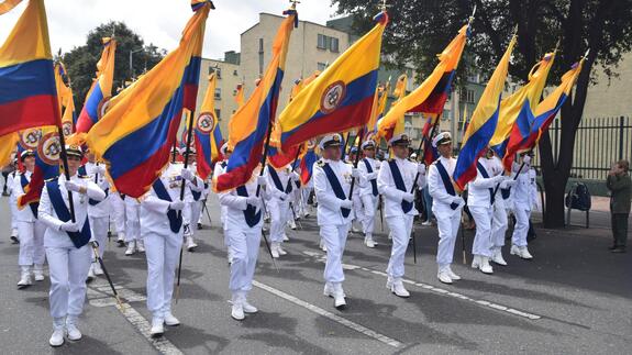 Colombia marks Independence Day with historic parade in Santa Marta
