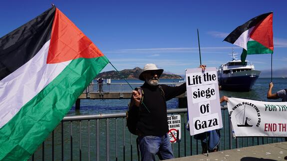 Global Sumud Flotilla ships depart from Barcelona
