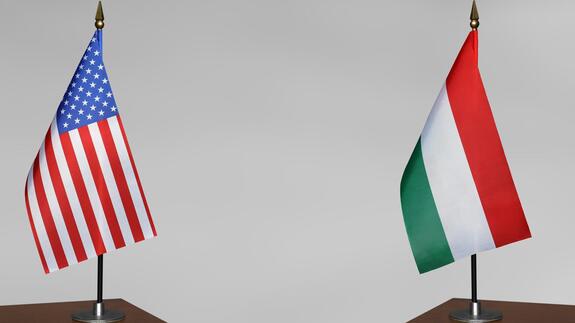 Trump hosts Orban at White House
