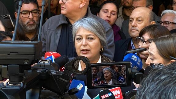 المرشحة الرئاسية جانيت خارا تعلق على النتائج الأولية للانتخابات التشيلية